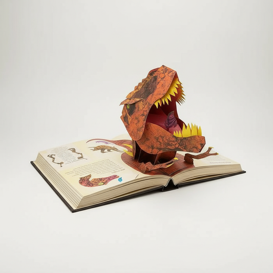 3D Dinosaur Pop-Up Book Interactive Learning Fun - Image 1