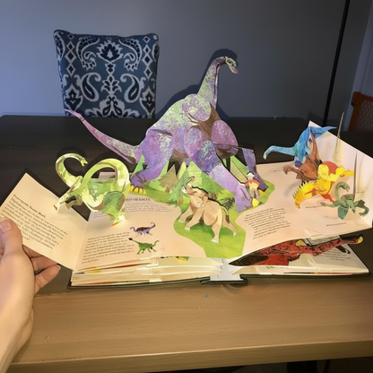 3D Dinosaur Pop-Up Book Interactive Learning Fun - Image 3