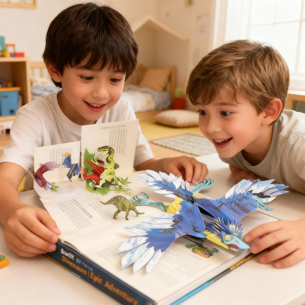 3D Dinosaur Pop-Up Book Interactive Learning Fun - Image 4