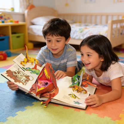 3D Dinosaur Pop-Up Book Interactive Learning Fun - Image 6