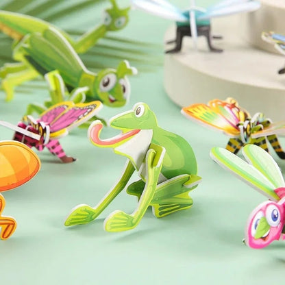 3D Puzzle Children's Educational Toys Set Cartoon Puzzle - Image 4
