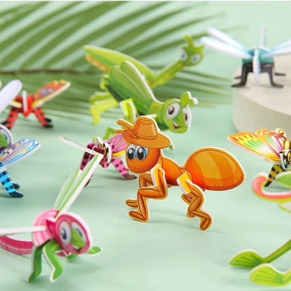 3D Puzzle Children's Educational Toys Set Cartoon Puzzle - Image 5