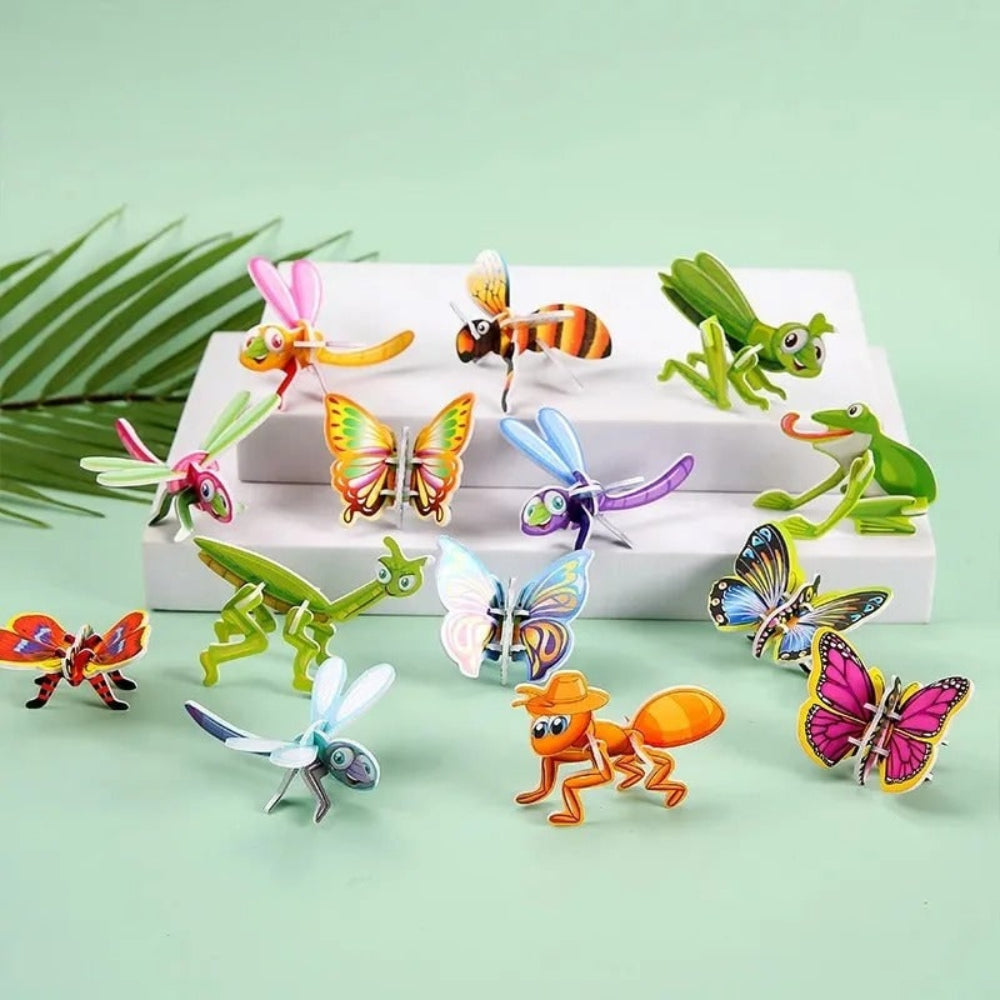 3D Puzzle Children's Educational Toys Set Cartoon Puzzle - Image 7