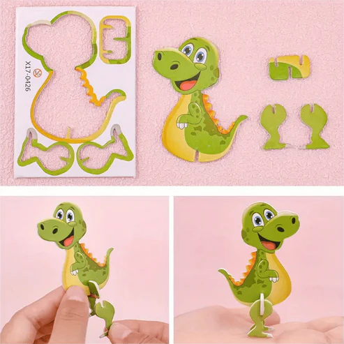 3D Puzzle Children's Puzzle Educational Toys Animal Theme - Image 14