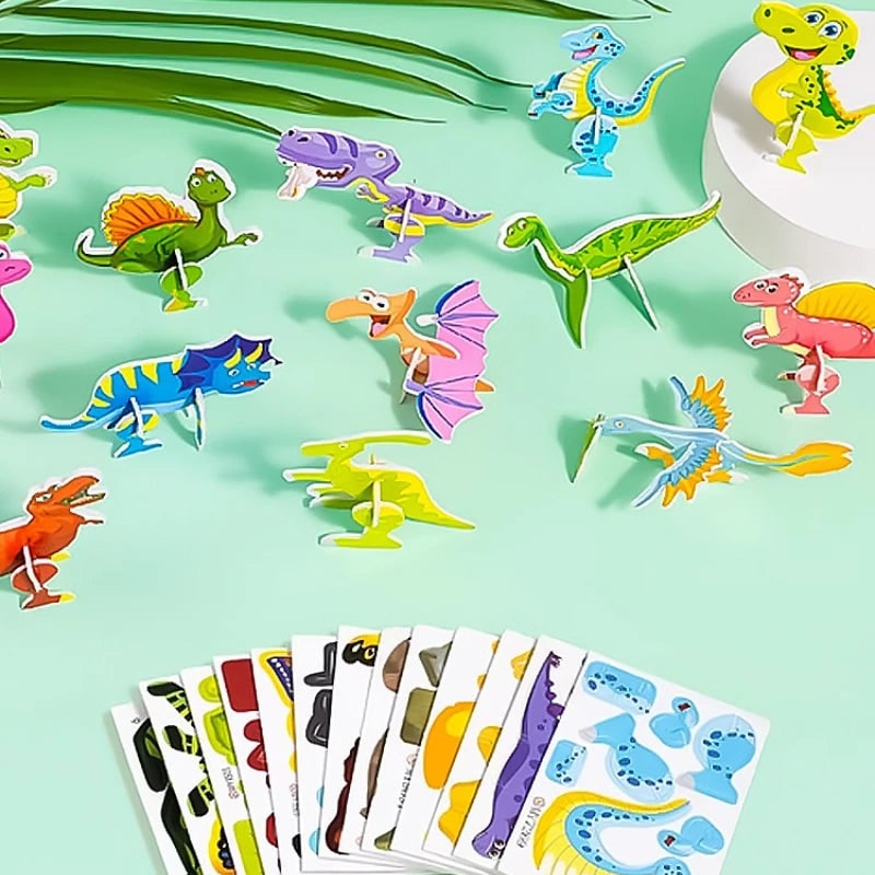 3D Puzzle Children's Puzzle Educational Toys Animal Theme - Image 15