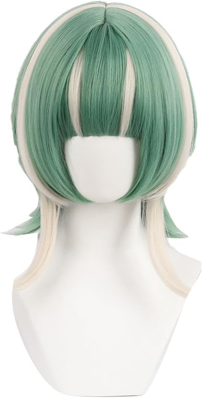 Halloween Costume Monster Jumpsuit Wig Set