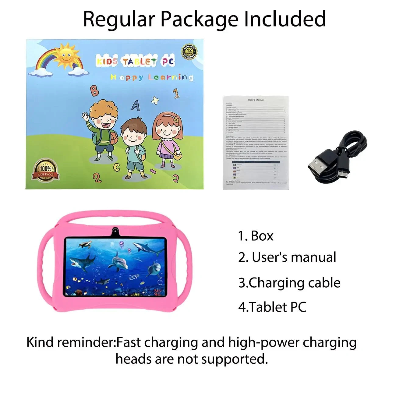 7 Inch Tablet Parental Control & Shockproof Case - Image 3