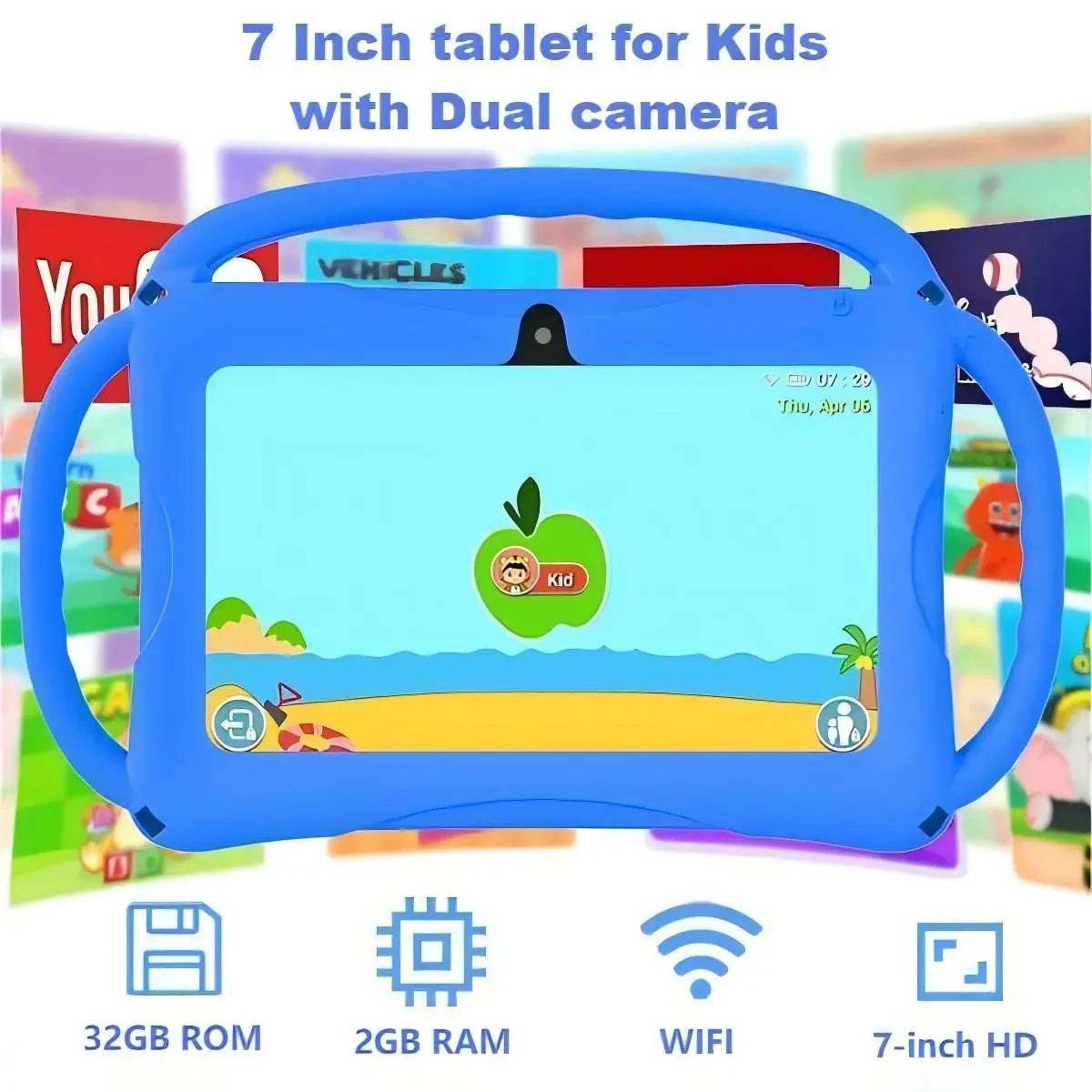 7 Inch Tablet Parental Control & Shockproof Case - Image 5