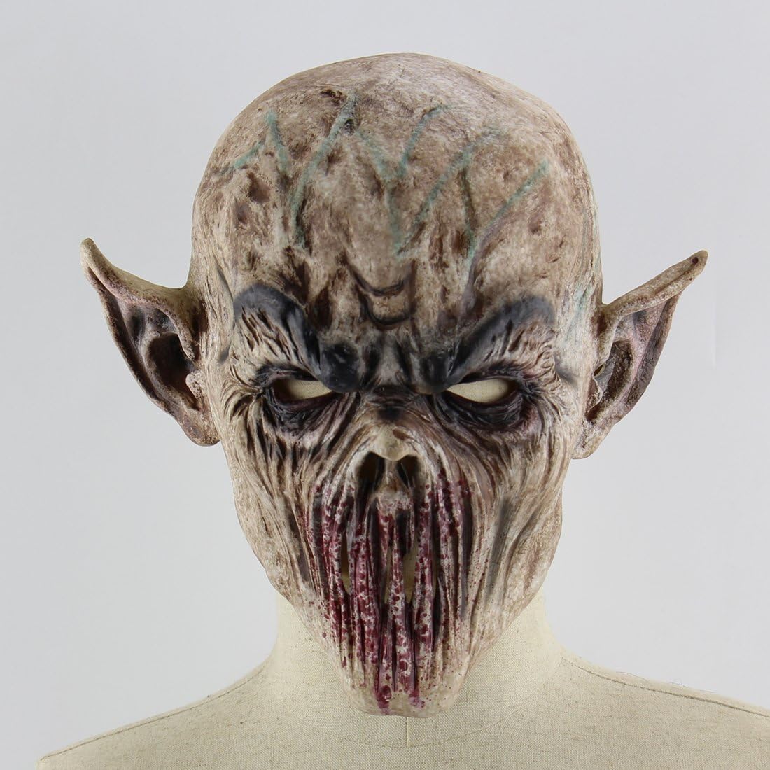 Halloween Mask Costume Scary Alien Demon Horror Prop