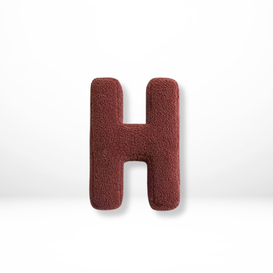 Avenia - Fluwelen Alfabet Sierkussen Met Letters A Tot Z - Image 12