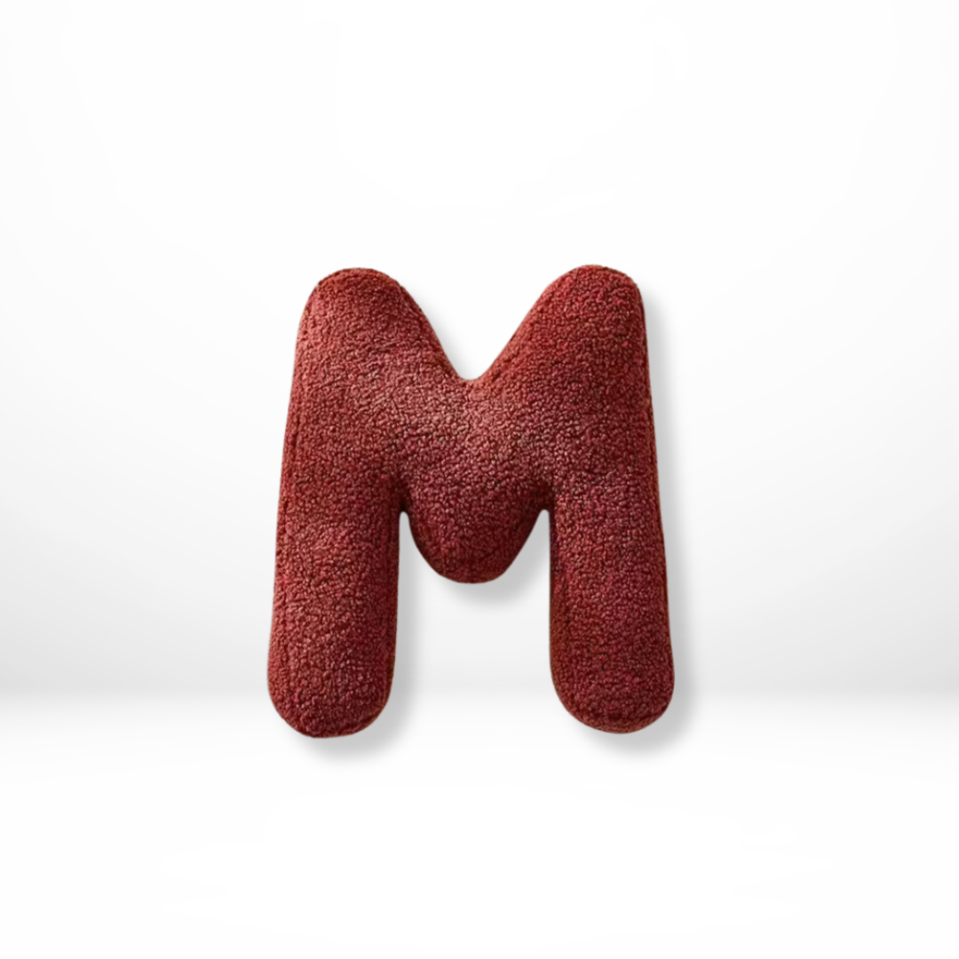 Avenia - Fluwelen Alfabet Sierkussen Met Letters A Tot Z - Image 17