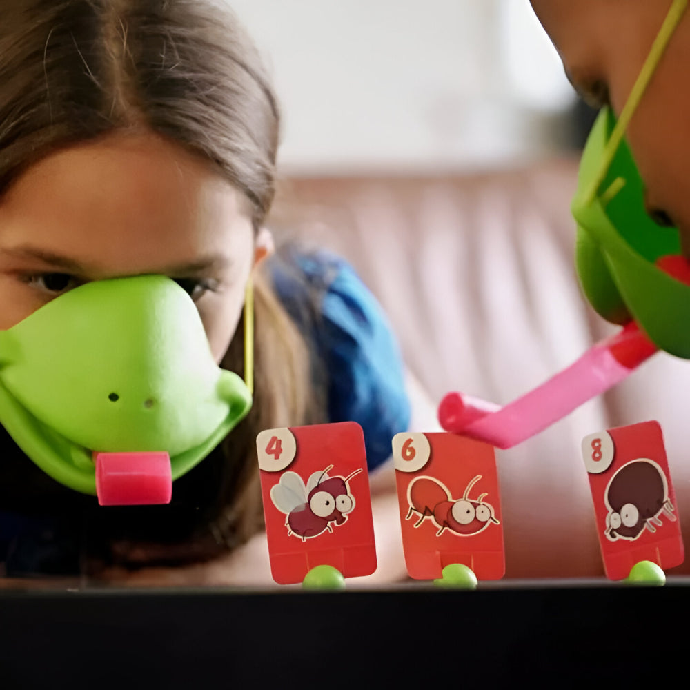 Green Mask Target Kids Game Mask Action Card Target Shooting Play Set – Slumberkiddies