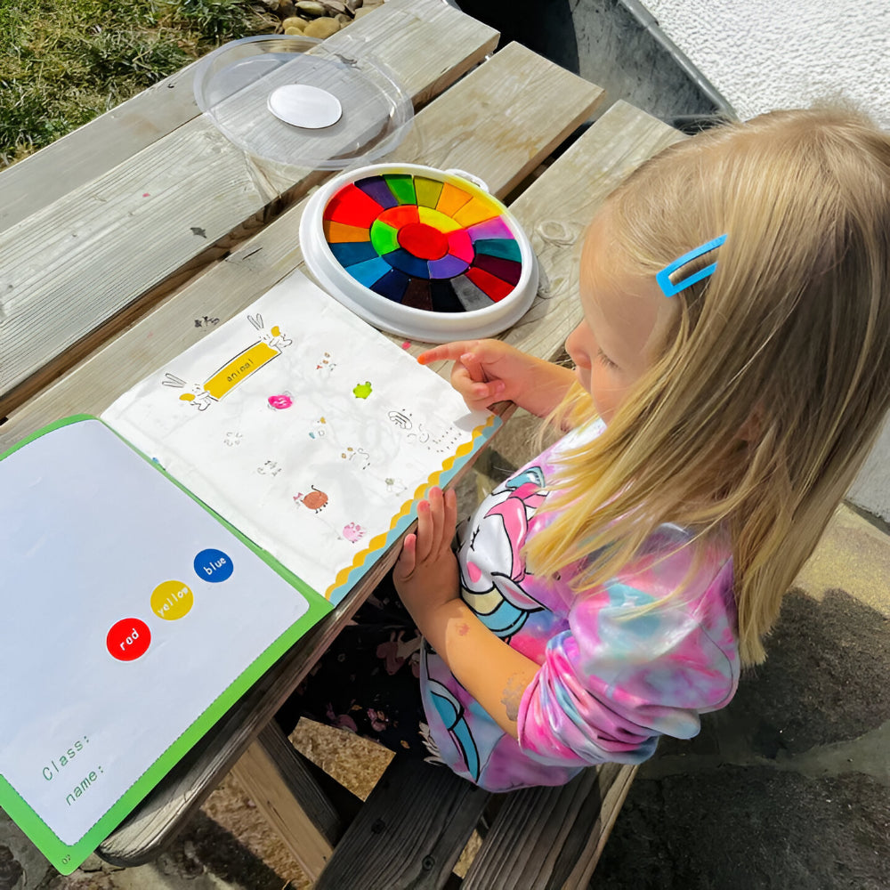 Kinder Malset Fingerkunst Malbuch Set