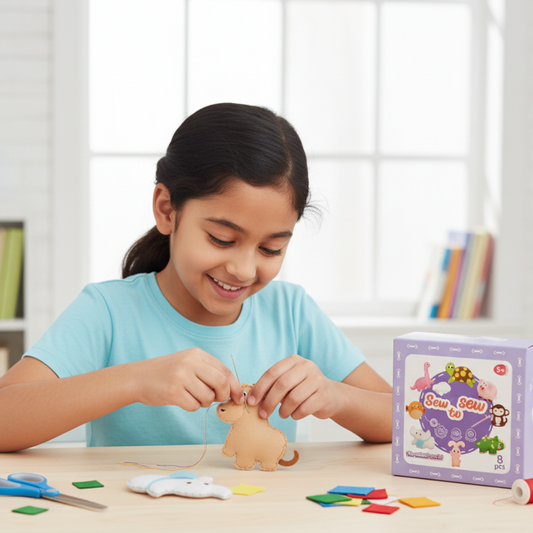 Sewing Kit Kids Craft Activity Educational Toy