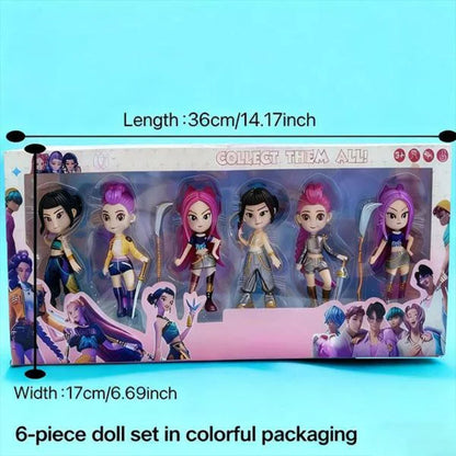 Action Figure Anime Character Display Collection Set