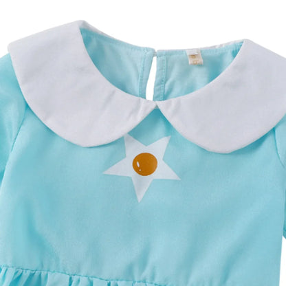 Halloween-Kostüme Prinzessin Set Kleid Krone Accessoires