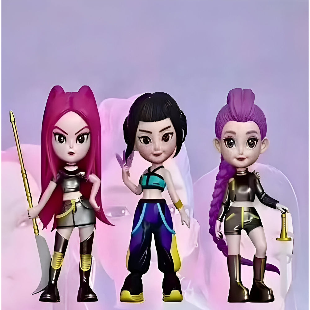 Action Figure Anime Character Display Collection Set