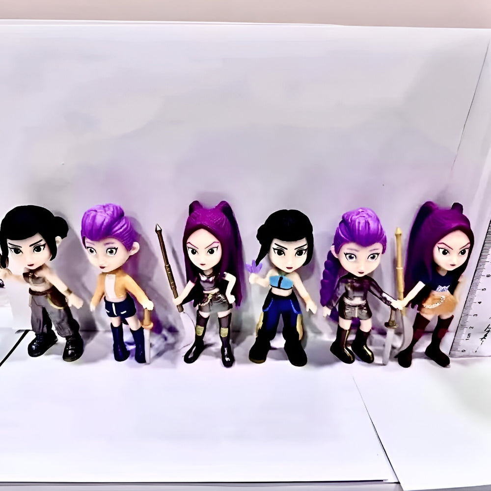 Action Figure Anime Character Display Collection Set