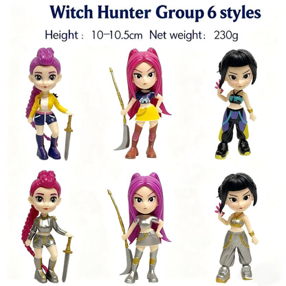 Action Figure Anime Character Display Collection Set