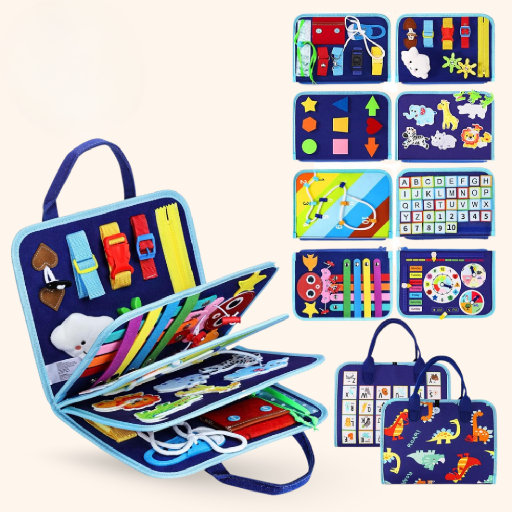 Activity Board Toddler Montessori Learning Toy