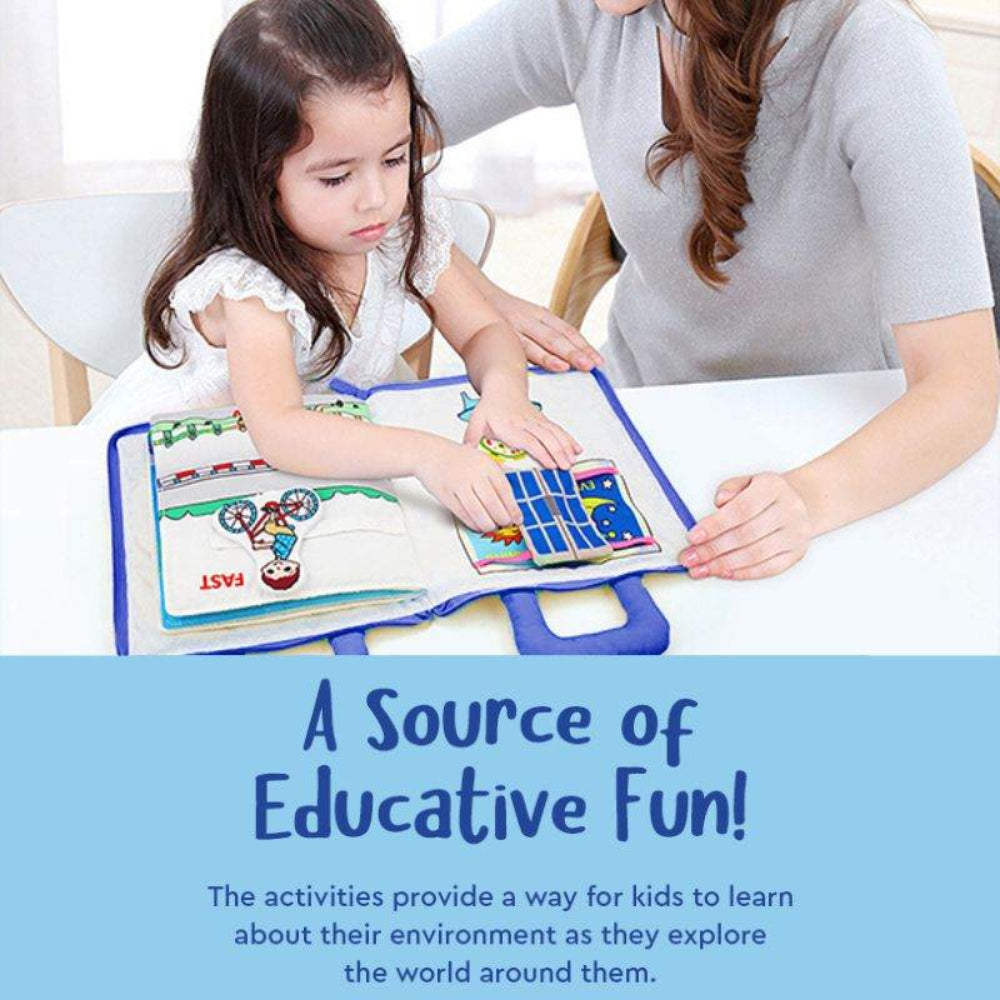 Activity Book Montessori Skills Toddlers Travel