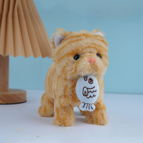 Animal Toy Plush Interactive Robotic Tiger Cub Kids Playtime Companion