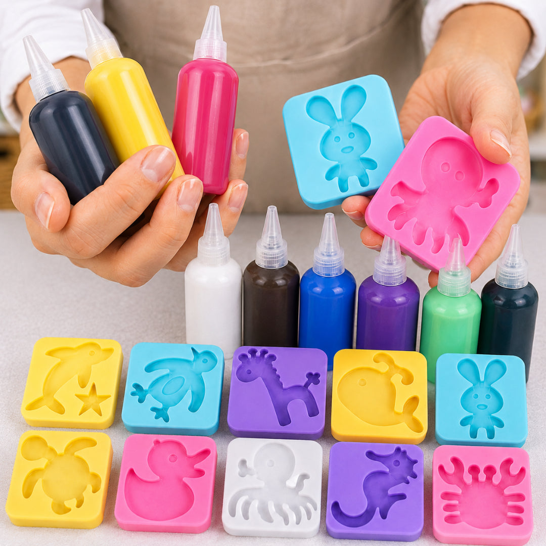 Art Paint Kit Supplies Craft Washable Painting Set