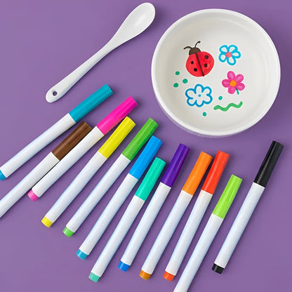 Art Supplies Floating Drawing Pens Water Craft Marker Set