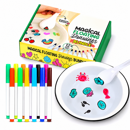 Art Supplies Floating Drawing Pens Water Craft Marker Set
