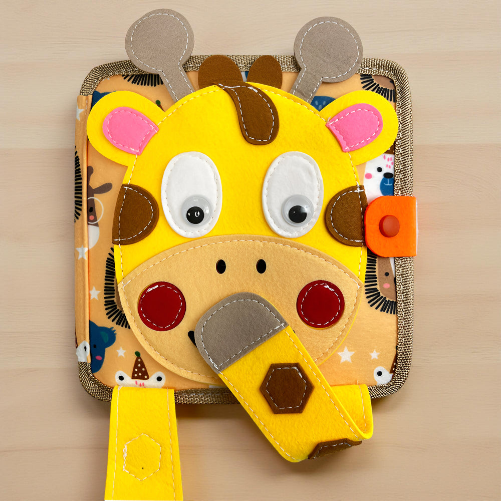 Baby Book Learning Sensory Activity Toddler Quiet Pages Toy