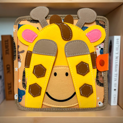 Baby Book Learning Sensory Activity Toddler Quiet Pages Toy