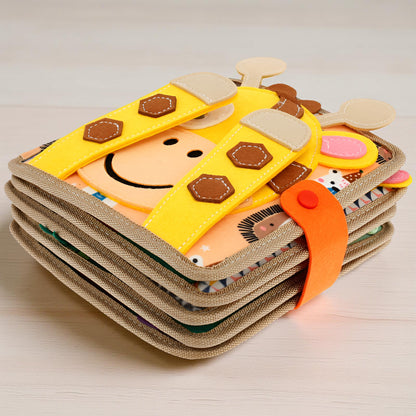 Baby Book Learning Sensory Activity Toddler Quiet Pages Toy