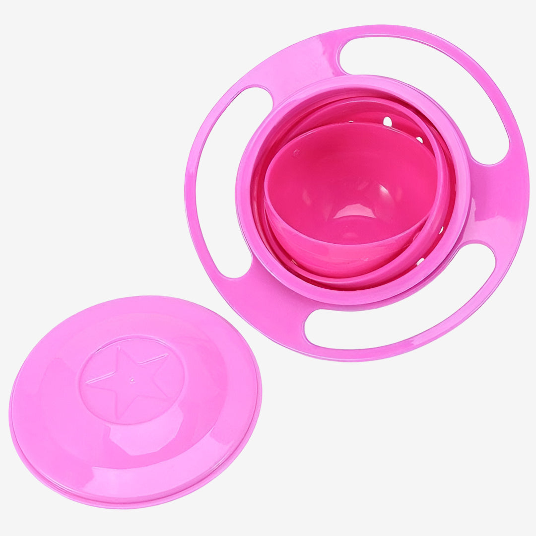 Baby Bowl 360 Rotating Anti Spill Toddler Feeding Dish