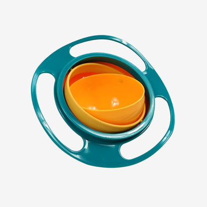 Baby Bowl 360 Rotating Anti Spill Toddler Feeding Dish