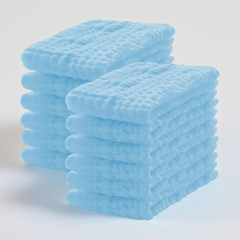 Baby Burp Cloth Washcloth Absorbent Reusable Feeding Care