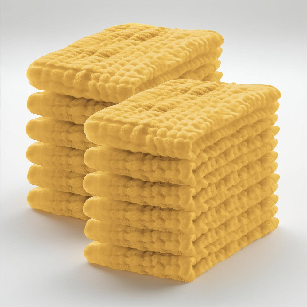 Baby Burp Cloth Washcloth Absorbent Reusable Feeding Care