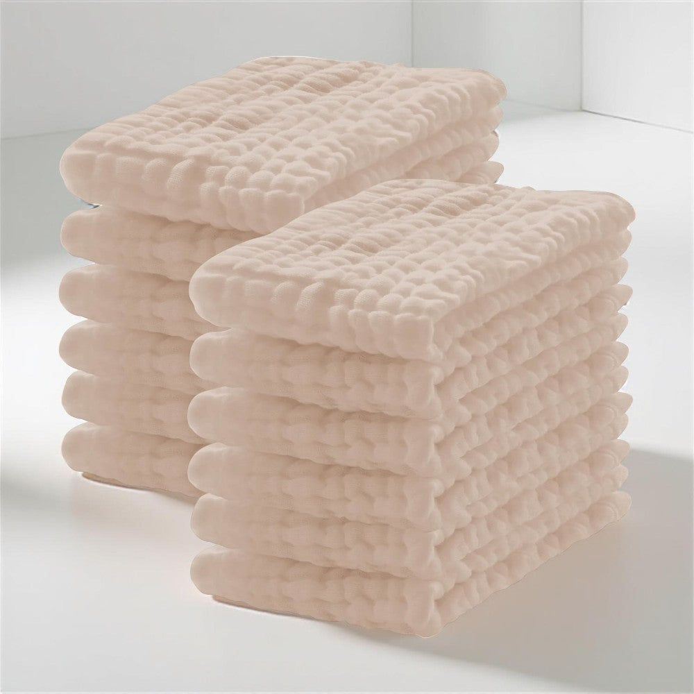 Baby Burp Cloth Washcloth Absorbent Reusable Feeding Care