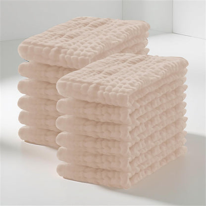 Baby Burp Cloth Washcloth Absorbent Reusable Feeding Care