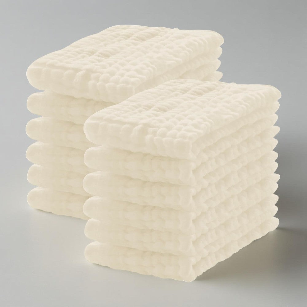 Baby Burp Cloth Washcloth Absorbent Reusable Feeding Care