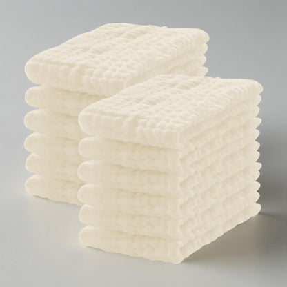 Baby Burp Cloth Washcloth Absorbent Reusable Feeding Care