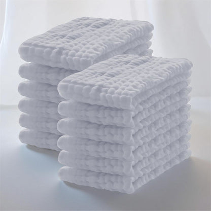 Baby Burp Cloth Washcloth Absorbent Reusable Feeding Care