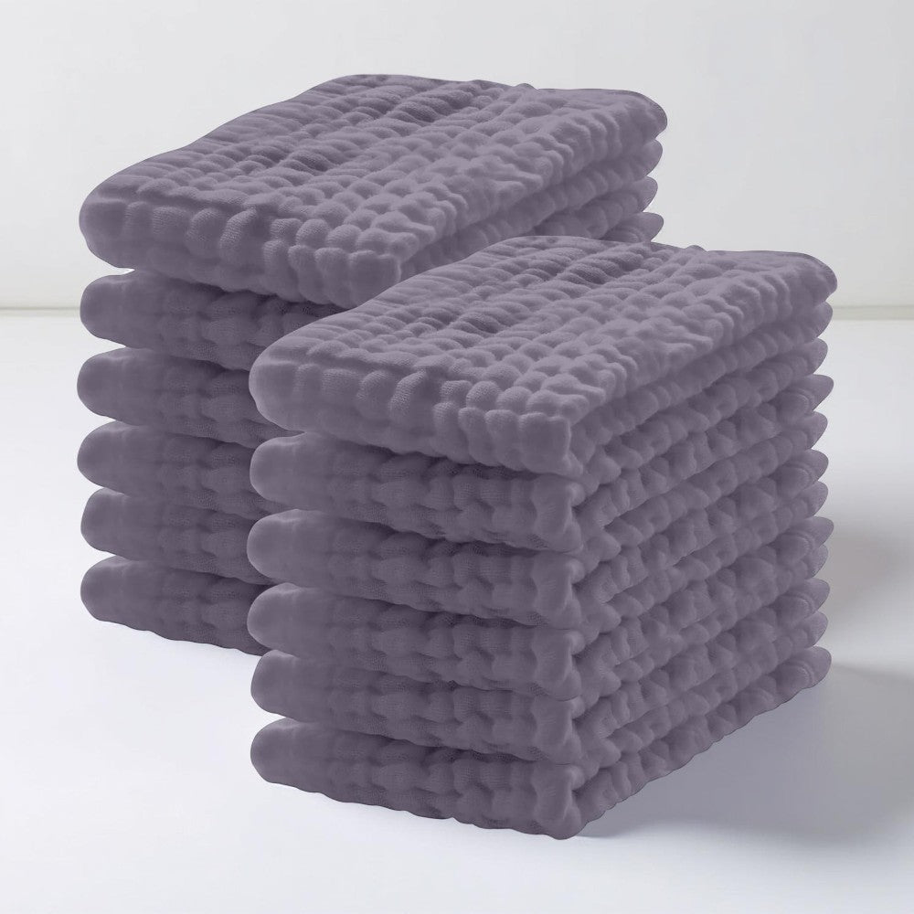 Baby Burp Cloth Washcloth Absorbent Reusable Feeding Care