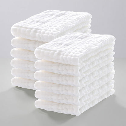 Baby Burp Cloth Washcloth Absorbent Reusable Feeding Care