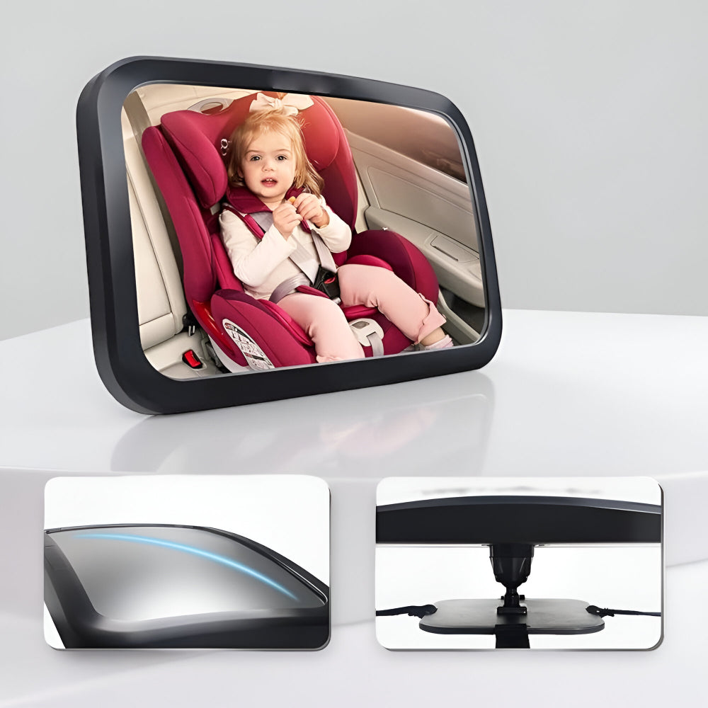 Baby Car Mirror Rear View Seat Mounted Child View