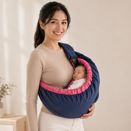 Baby Carrier Padded Shoulder Newborn Adjustable Sling Carrier