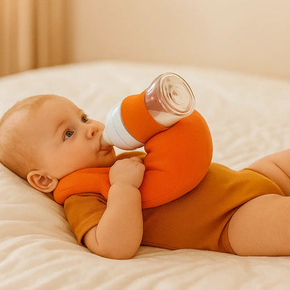 Baby Feeding Pillow Hands Free Bottle Support