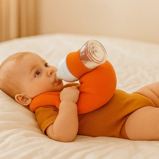 Baby Feeding Pillow Hands Free Bottle Support