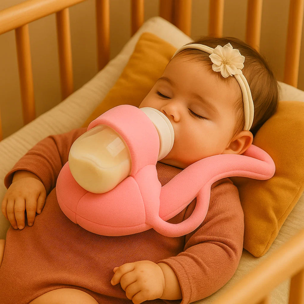 Baby Feeding Pillow Hands Free Bottle Support