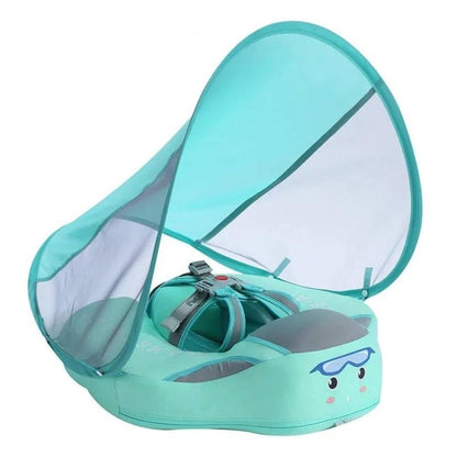 Baby Pool Float Canopy Infant Swim Seat Water Support