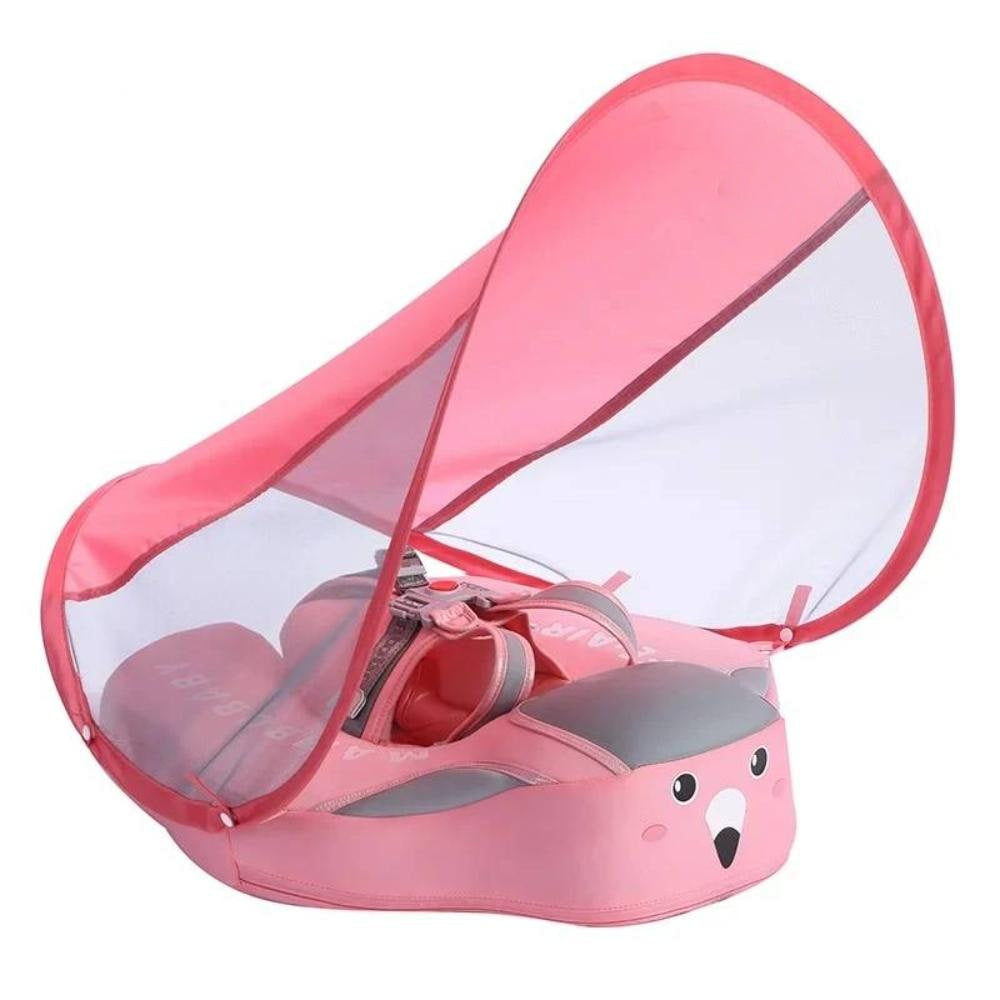 Baby Pool Float Canopy Infant Swim Seat Water Support